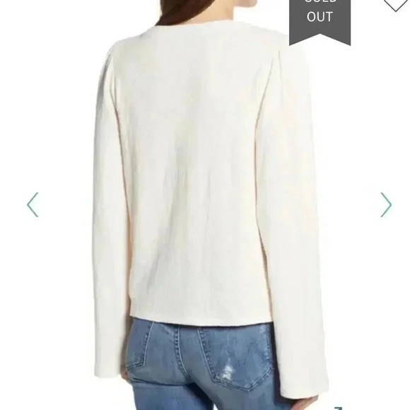 Texture & Thread by Madewell Puff ShoulderTop L - Picture 9 of 11